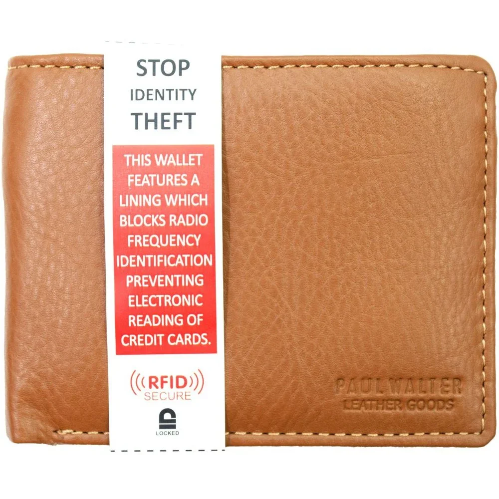 Premium Leather Men Wallet with RFID Blocking